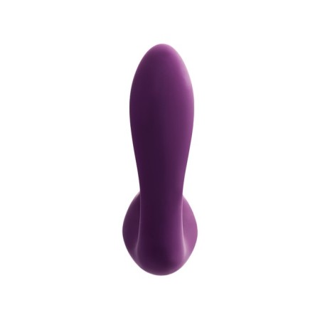 Double stimulation of L’Eroina by Toyfa Mave, silicone, 14 cm, purple color-2
