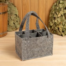 Carriage for cans 6 compartments
