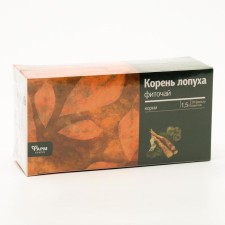 Burdock root phytochai, 20 packet filter of 1.5 g