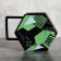 Ceramic mug Zabey, 550 ml, black color