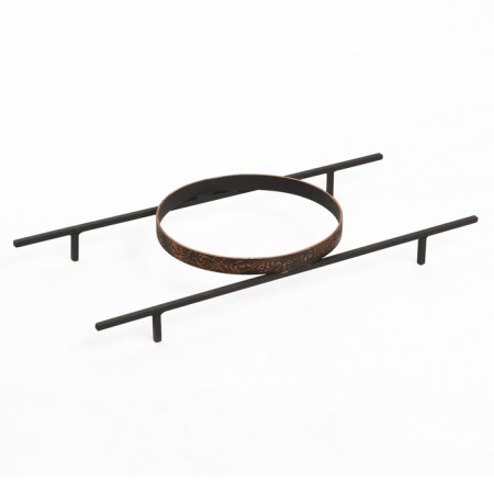 Stand for a cauldron on the barbecue box of steel 10 mm, diameter 30 cm-3