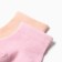Nosk children's cotton (2 pairs), pink/ peach color, rr 10-12
