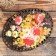 Holler blank "oval parallel Zhostovskaya painting No. 1" size 20 × 15 cm