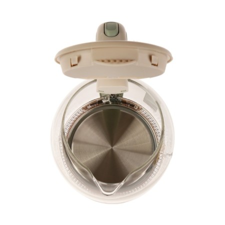 Electric kettle Sakura SA-2740GR, glass, 1.7 l, 2200 watts, beige-green-4