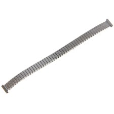 Solomon watch strap, 12 mm, metal, L-16 cm, chrome