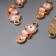 Decor Metal for creativity "Little Sea Horse" enamel 2.1x1.9 cm