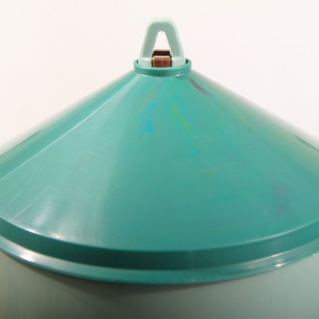 Bunker feeder for poultry 8 kg, on legs, mix, eco recycled-2