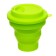 A glass for drawing DEVENTE. School, folding (silicone), light green