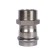 Adapter Rommer RSS-0021-042112, VPR-HR, D = 42 mm x 1 1/2 ", press, stainless steel
