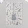 Embusing stencil plastic "Electrogitar" 15x10 cm
