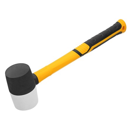Rubber Kiyanka Denzel 11101, black and white, fiberglass handle with tpr coating, 225 g