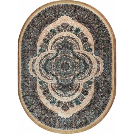 Ovalnaya Rubin 20250A carpet, size 200x400 cm
