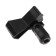 Telescopic tripod with a lamp holder, black, ritter