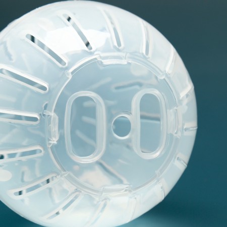 A ball for rodents 10 cm, transparent-3