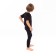 Thermal underwear for a boy (pants), black color, height 152 cm