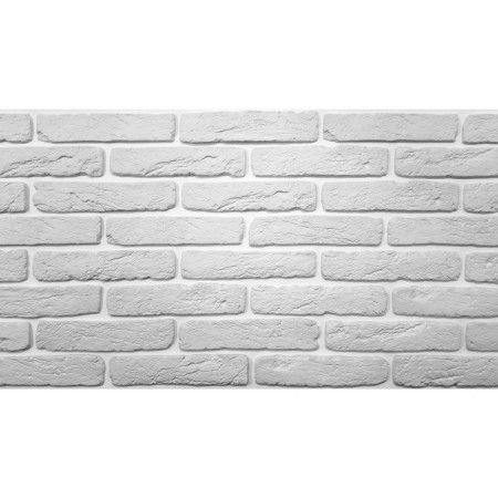 Gypsum tile "Rome", white, 1 sq m m
