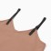 Top female on the straps Minaku: Casual Collection Beige Color, Rr. 48