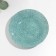 Deep plate icy torquoise, glass, d = 20 cm,
