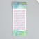 Sticker Plastic Ryza "Strips gradient" MIX 24.6x10 cm