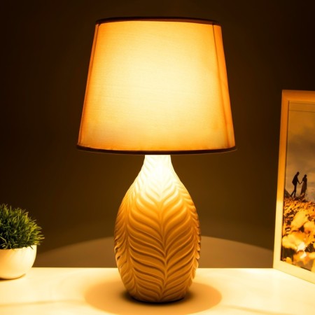 Tropics table lamp E14 1x40W Beige 25x25x42 cm Risalux-2