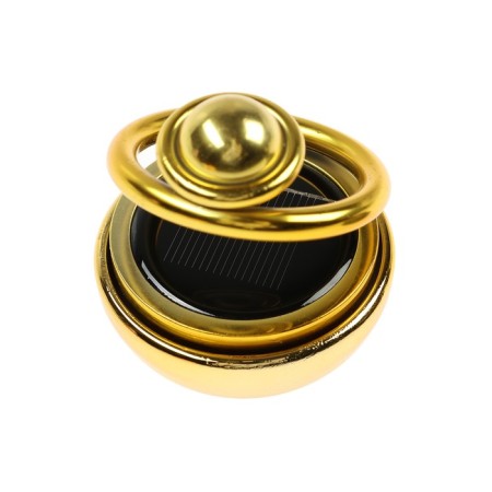 The accessory on the panel, gravitational rings, rotates from the sun, gold-1