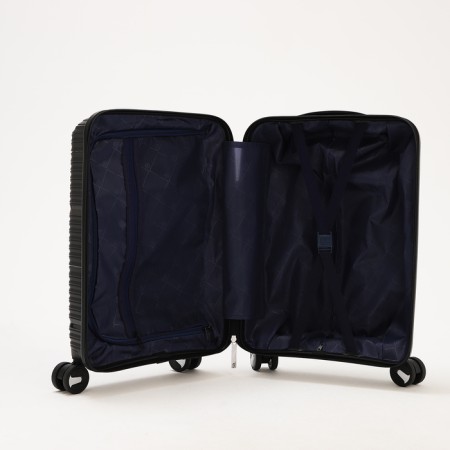 Small suitcase 20 ", lightning department, code castle, 4 wheels, black color-7
