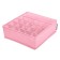 Organizer for linen, 21 cells, pink color