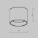 Ceiling light Technical C096CL-GX53-B, GX53, 1x15 W, 85x85x65 mm, black