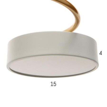 Light 35443/4 LED 96W 3000-6000k White-gold 65x65x12 cm Bayerlux-5