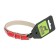 The collar is double-leather, with rhinestones, 24-28 x 1.2 cm Mix of flowers