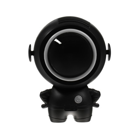 Astronaut portable fan MF040, 500 mAh, 3 modes, input Type-s, wire, black