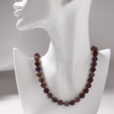 Beads Shar No. 10 through the Amethyst node Dark, 50 cm-3