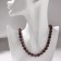 Beads Shar No. 10 through the Amethyst node Dark, 50 cm