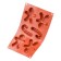Form for cooking cookies, silicone, 33.6x18x2.4 cm