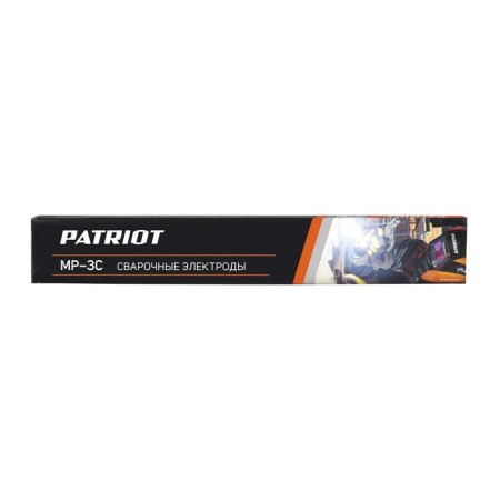 Welding electrodes Patriot, MR-3C brand, D = 2.5 mm, 350 mm, 1 kg-2