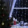 Garland "Curtain" 2 x 3 m, IP20, transparent thread, 720 LED, white glow, 8 modes, 220 V