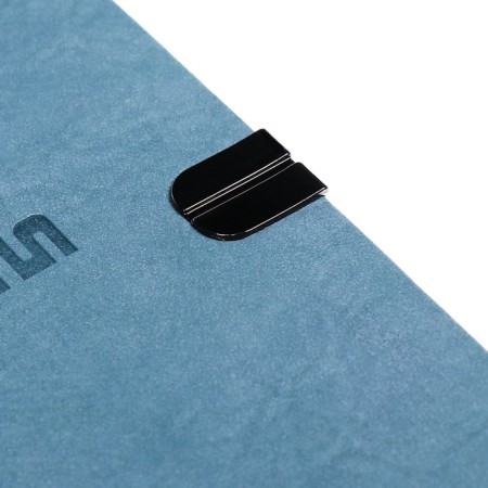 The weekly dated 2025, Escalada, 175 x 95 mm, soft cover with artificial leather, 64 sheets, pancake embossing, block 70, blue-4