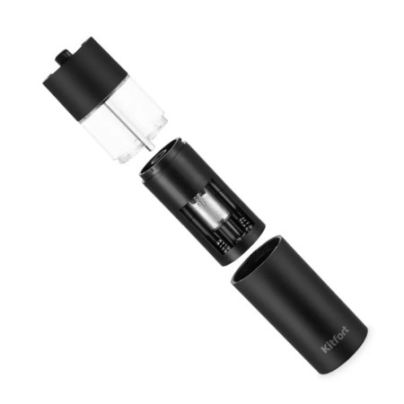 A set of electric mills KitFort KT-6009, gravitational, metal, from batteries, 2 pcs-5