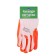 Garden, nylon gloves, with nitrilum semi -recess, size 10, orange, Greengo