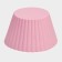 Baking shape of the share "Circle. RIB ", silicone, 10.5 × 6 cm, pink color