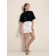 Women's skirt Rosa, size s, color White
