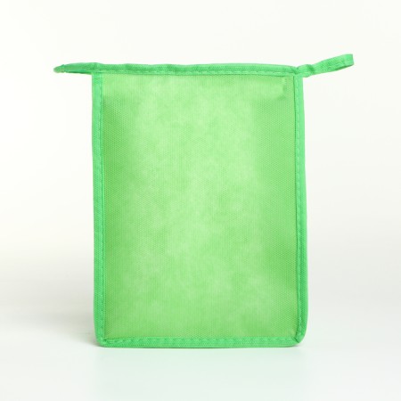 Lightning cosmetic bag, green color-2