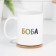 A set of mugs for two, sublimation "Biba and Bob", 2 circles, 320 ml