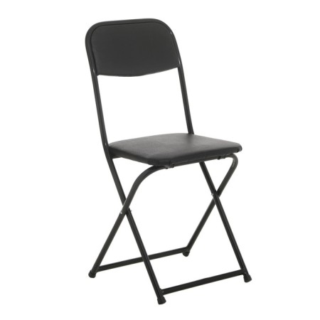 Folding stool "Conference" black/black