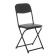 Folding stool "Conference" black/black