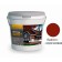 Paint for roofs and basements, 7 kg, red-brown color