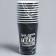 A one -time paper cup for coffee "Vinishko", 400 ml