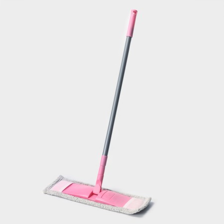 Paul washing mop with a telescopic pen Raccoon, 40 × 14 × 90 (120) cm, microfiber