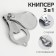 Kusachki-cannips are manicure, with a file, with an opener, 6 cm, packing 12 pcs, silver color
