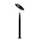 Lumber CLU03B2, 12W LED, 800LM, 4000K, Black, IP54